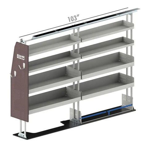 ROLACASE RSFMHRSP- DR VAN SHELVING SERVICE BIN PACKAGE