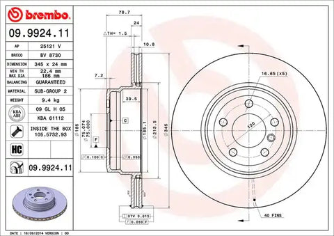 DISC BRAKE ROTOR