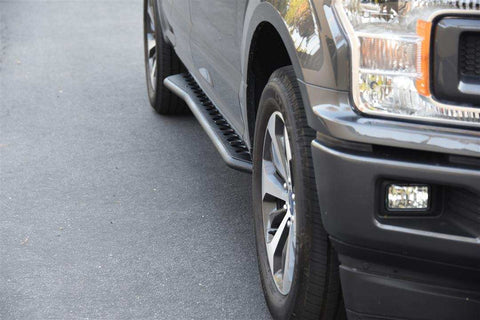 Armordillo 8719886 Running Board RS Series Textured Black Alloy Steel