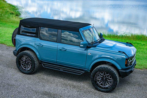 Go Rhino D14129T - Drop down, full length step design is ideal for lifted vehicles or larger tires