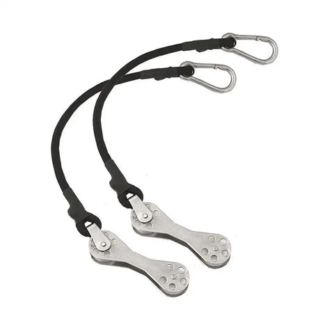 TACO METALS COK-0022-2 SHOCK CORD W/DOUBLE ROLLER 12 PAI