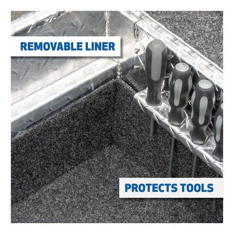 UWS SL-69-LP-R Tool Box Secure Lock Crossover Low Profile Single Lid Diamond Trea