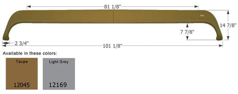 ICON 12169 FENDER SKIRT TRIPLE MON