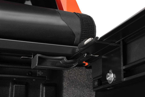 Truxedo 1457101 - Tonneau Cover PRO X15 Soft Roll-Up Hook And Loop Lockable Using Tailgate Handle Lock