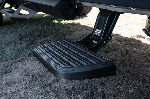 Amp Research 75421-01A Truck Step BedStep 2  Side Mounted Single Flat Step 300