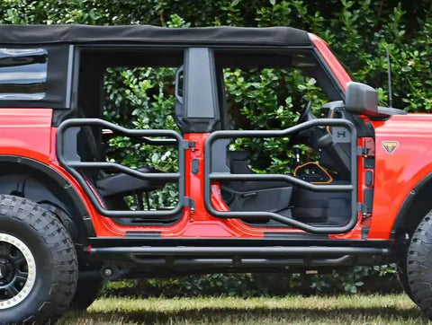 Havoc Offroad HFB-10-002 Door Tubular Lower Half Rotary Latch Textured Black Ste