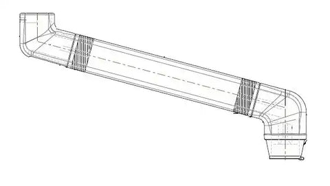 2030 CHROME ARM ASSY 17' LTD TW