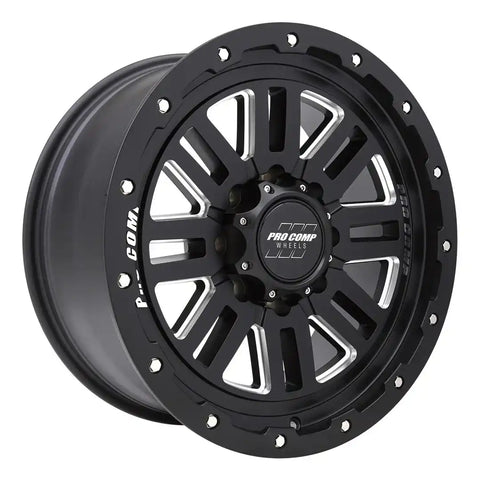 20X9 8X6.5 5BSMM SATIN BLACK/MILLED