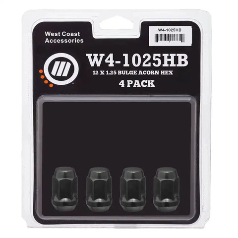 12 X 1.25 BLG ACORN BK 4 PK