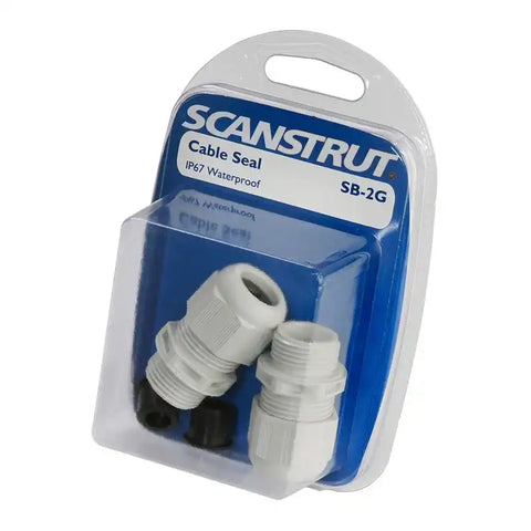 SCANSTRUT SB-2G CABLE GLANDS X 2 FOR WATERPROOF JUN
