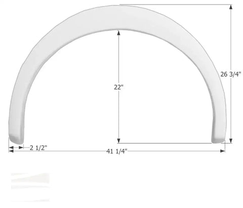 ICON 12311 COACHMEN SINGLE FENDER SKIRT FS2311