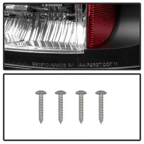 Spyder Automotive 5002556 Tail Light Assembly LED Clear Lens Black Housing Uses O