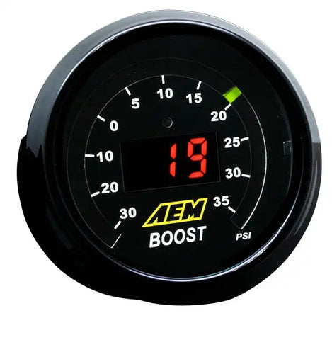 AEM ELECTRON 30-4406 DIGITAL BOOST GAUGE 30~35
