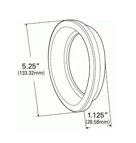 GROTE PERLUX 91740 MOUNTING RIM F/5277 LAMP