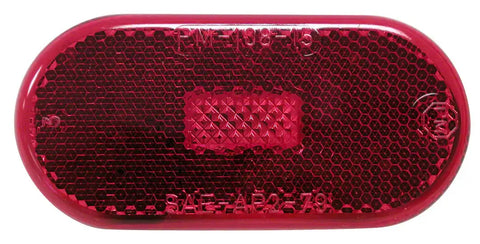 OVAL CLEARANCE LIGHT RED