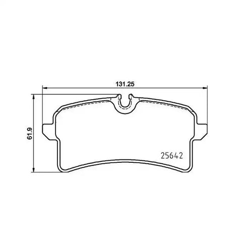 DISC BRAKE PAD SET