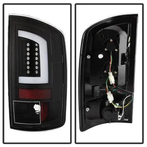 Spyder Automotive 5084118 Tail Light Assembly Version 3 LED Clear Lens/ Red Reflec