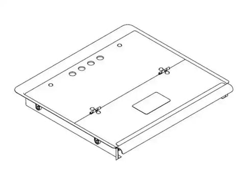 SUBURBAN MFG 3088A GLASS COVER SR/SC 1PK
