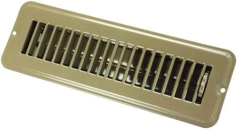 2 X 10 FLOOR REG.DMPR  MET BRN