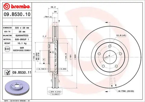 DISC BRAKE ROTOR
