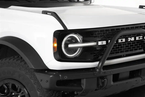 HEADLIGHT COVER KIT  4 PIECE  CARBO