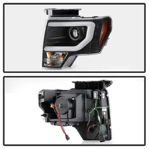 Spyder Automotive 5077592 Headlight Assembly Signature Series Projector Beam With L