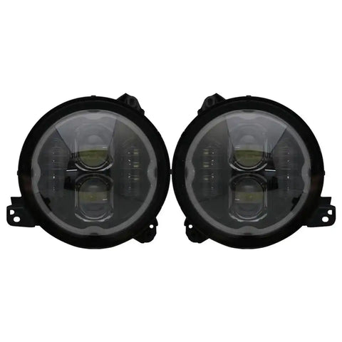 RACESPORT LT RS9RGBW 9IN LED RGBW CHASING HEADLIGHT KIT