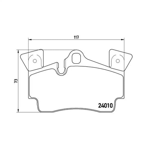 DISC BRAKE PAD SET