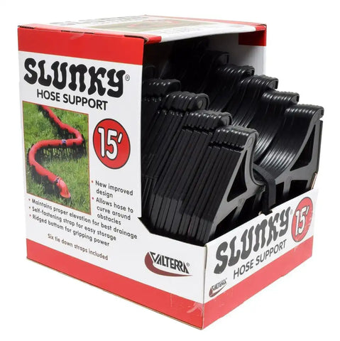 Valterra S1500 Sewer Hose Support; Slunky 15 Foot Length 4-1/2 Inch Sewer End Height x 7-1/4 Inch RV
