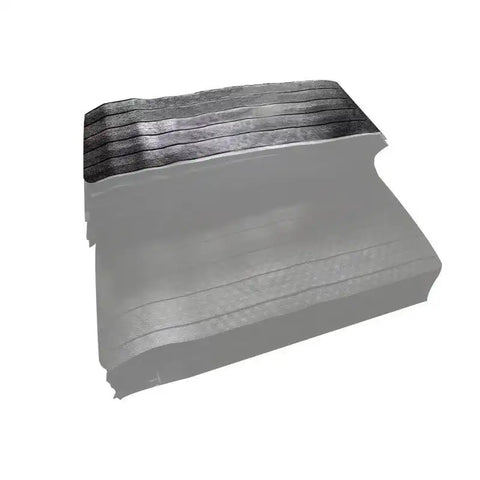 Black Horse Offroad TGMRA01A Tailgate Mat Black Rubber