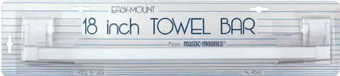 18 INCH TOWEL BAR 1PK WHI