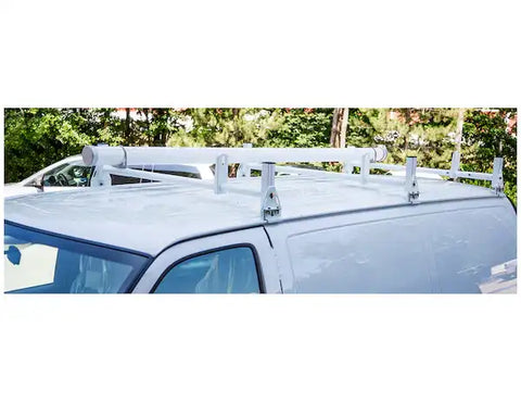 Buyers Products 1501310 Ladder Rack 600 Pound Capacity Full Roof Gutter Mount Mult