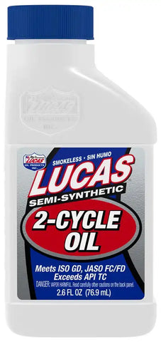 LUCAS OIL 10058 SEMI-SYNTHETIC 2-CYCLE OI