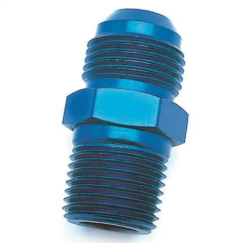 SPEEDFX 560886 -8AN X3/8NPTF BLU ST FL TO PIPE ADP