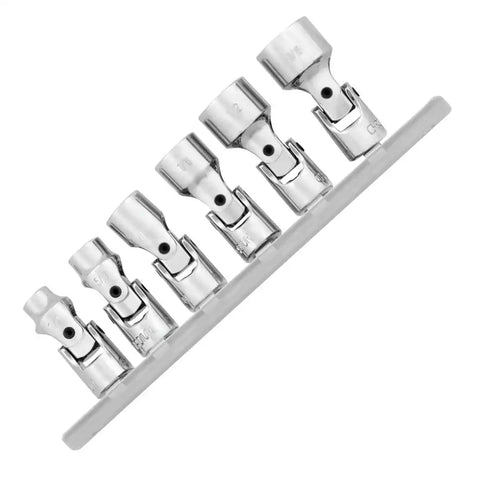 PERFORM TOOL W36980 6PC 1/4' DR. SAE FLEX SKT