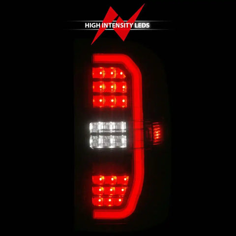 ANZO USA 311465 Tail Light Assembly LED Smoke Lens Black Housing Red Brake Light