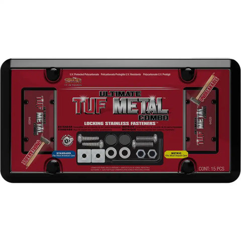 CRUISER 64520 LICENSE PLATE FRAME/SHIELD/HARDWARE