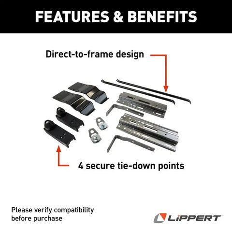 FRAME MNT TIEDOWN KIT-FT-