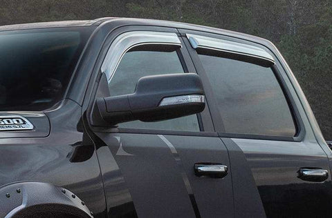 Auto Ventshade (AVS) 894098 - Ventvisor Deflector Smoke Low Profile Outside Mount 4 pc.