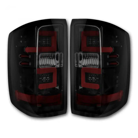RECON ACCESS 264238BK LED TAIL LIGHTS - CHEVY SILVERADO 1