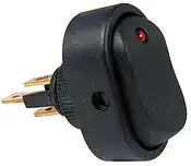 PETERSON MFG PMV5584PT L-RD OBL RKR 25A/12V .5MT