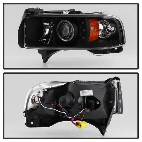 Spyder Automotive 5010087 Headlight Assembly Signature Series Projector Beam With L