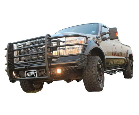 Ranch Hand FBF111BLR Bumper Legend One Piece Design Direct-Fit Mounting Hardware