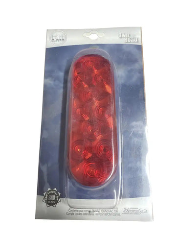 VALTERRA LLC DG52434VP 6' LED OVAL RED STOP TAIL