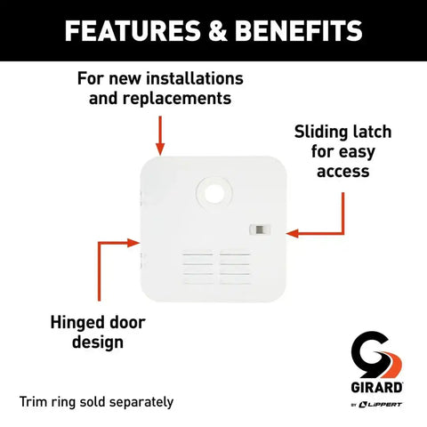 DOOR KIT-SMALL- WHITE 2GWHD