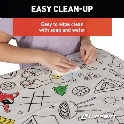 LIPPERT COMP 2023051696 LIPPERT ELASTIC VINYL TABLECLOTH WI