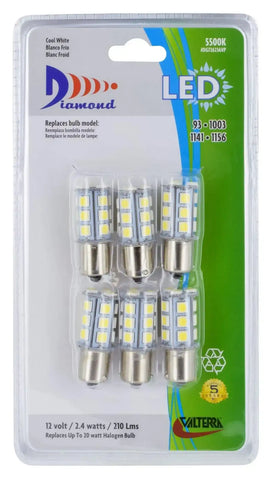 6 PACK 1141 LED BULB SOFT
