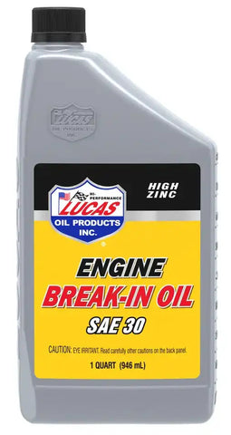 LUCAS OIL 10630 SAE-30 BREAK-IN OIL