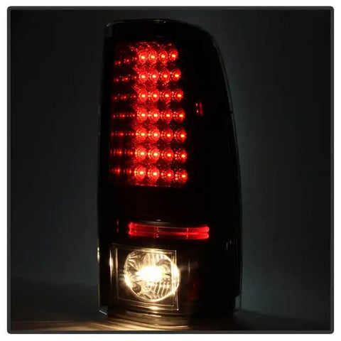 Spyder Automotive 5078025 Tail Light Assembly LED Smoke Lens Black Housing Uses O
