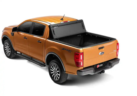 BAK Industries 448342 Tonneau Cover BAKFlip MX4 Hard Folding; Low Profile 2 Folds/ 3 Panels